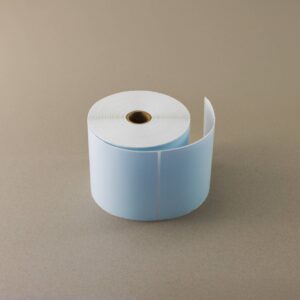 Blue Direct Thermal Labels – 100x150mm | 500/roll