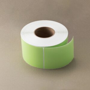 Green Direct Thermal Labels – 100x150mm | 1,000/roll