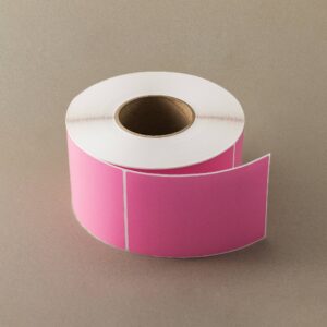 Pink Direct Thermal Labels – 100x150mm | 1,000/roll