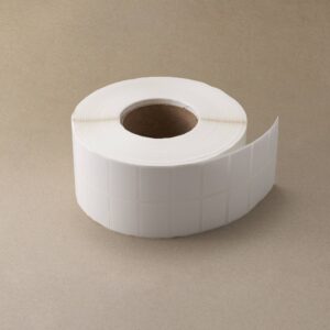 Direct Thermal Labels – 40x28mm | 10,000/roll (2 Across) | 76mm Core (Midrange Printer)