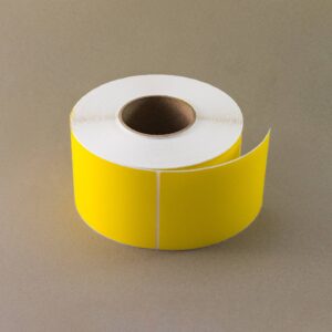 Yellow Direct Thermal Freight Labels – 105x150mm | 1,000/roll