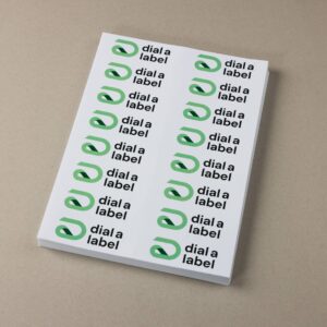 Laser Labels – 16UP Per Sheet | Custom Size