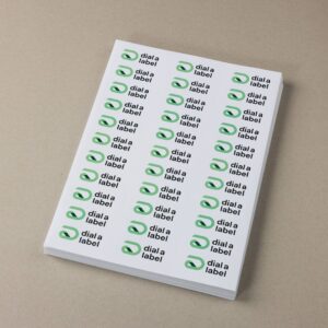 Laser Labels – 33UP Per Sheet | Custom Size