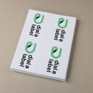 Laser Labels – 4UP Per Sheet | Custom Size