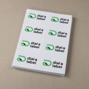Laser Labels – 8UP Per Sheet | Custom Size